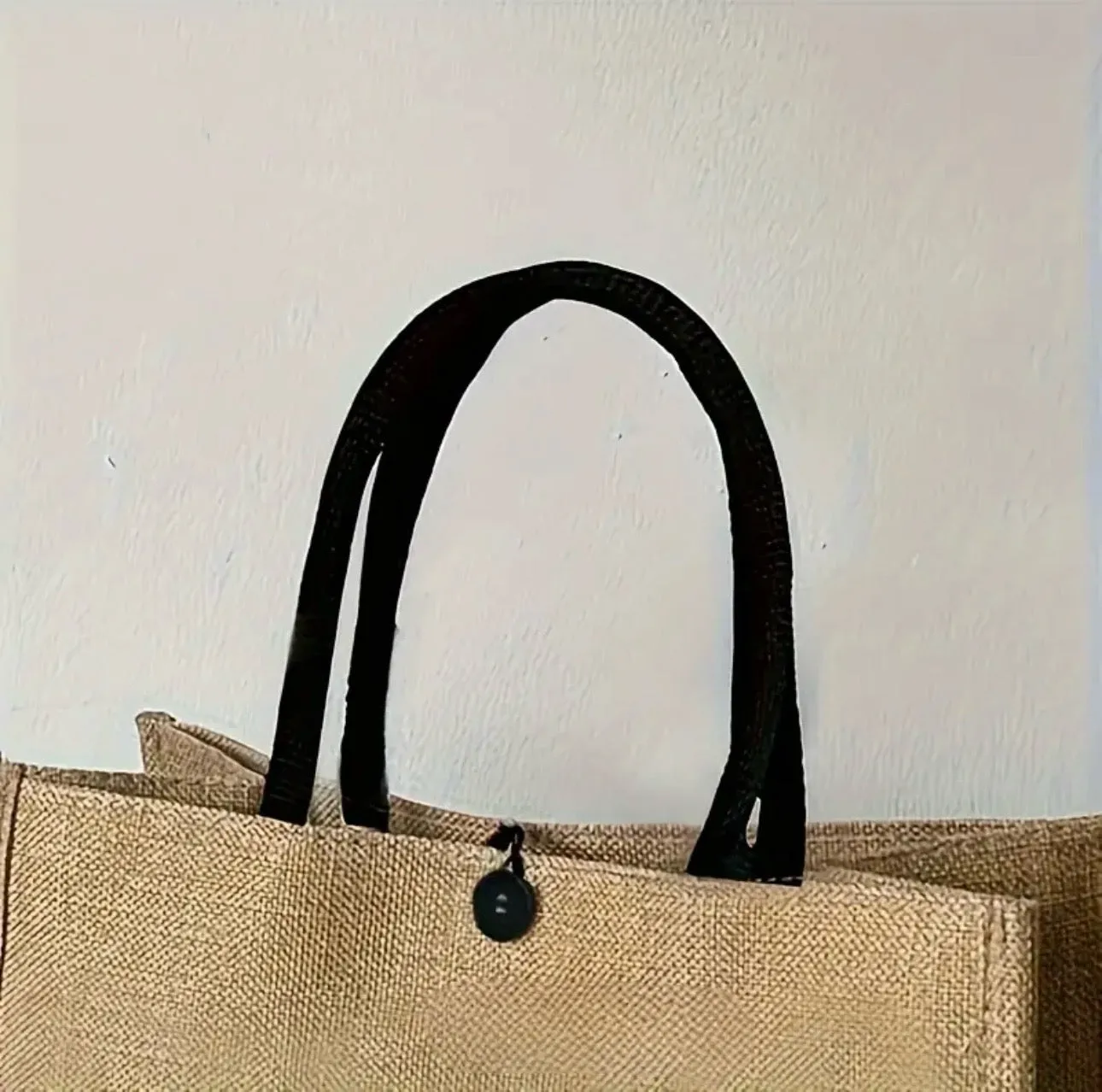 AD Cross Flower Print Tote Bag