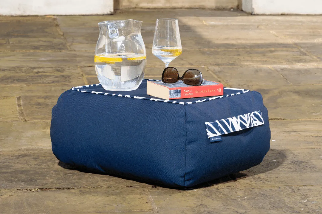Bean Bag Coffee Table for Indoors and Outdoors