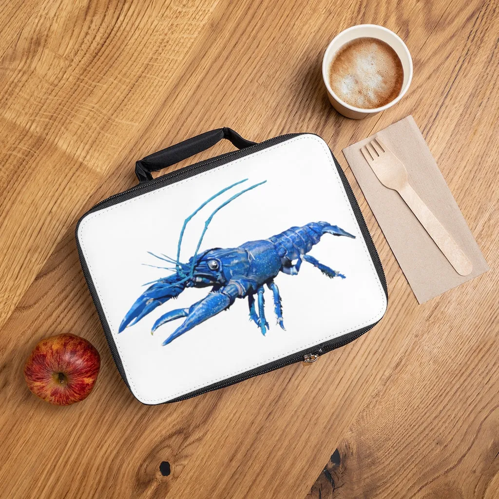 Blue Crawfish Lunch Bag