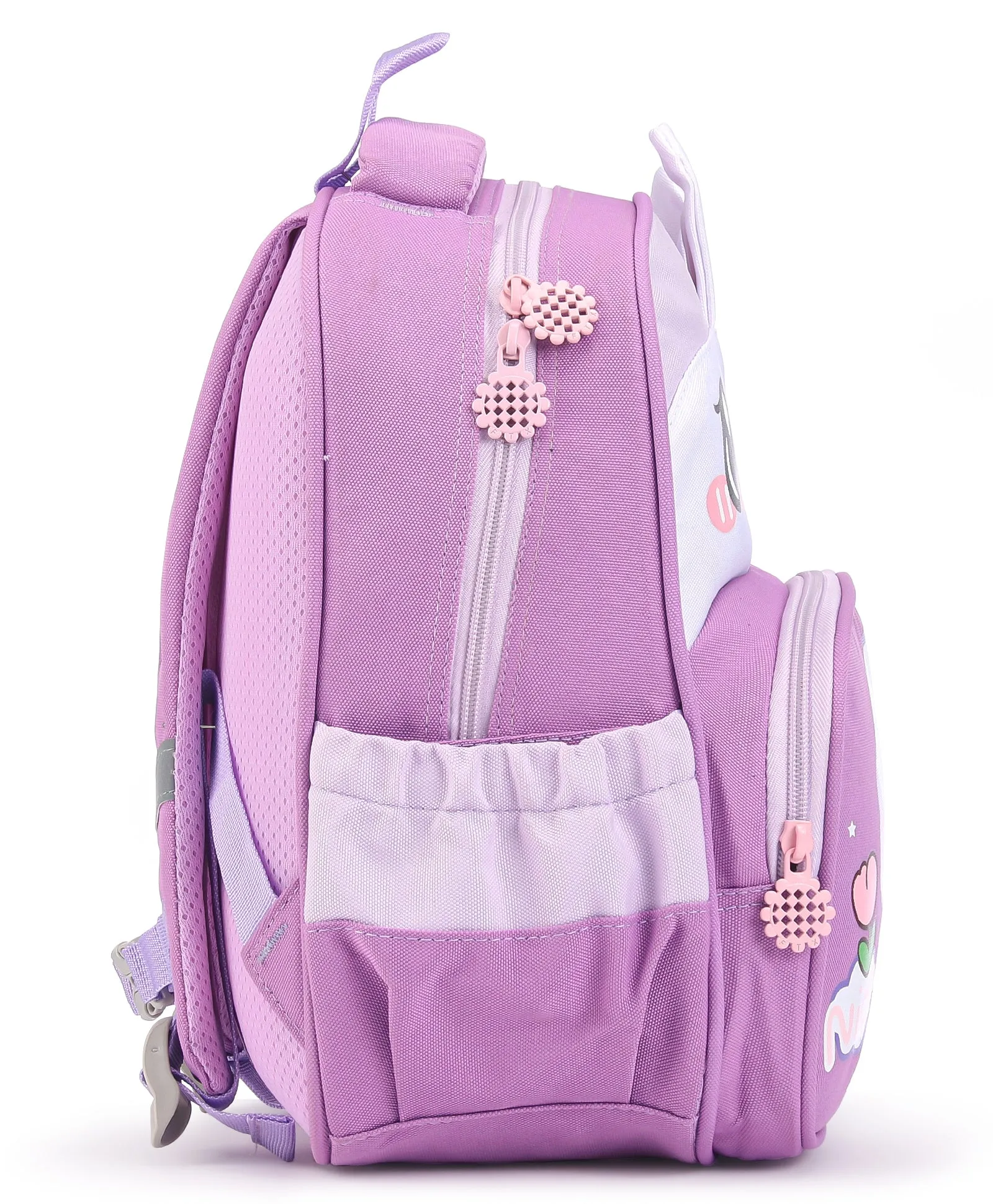 Bunny Design Backpack - Purple