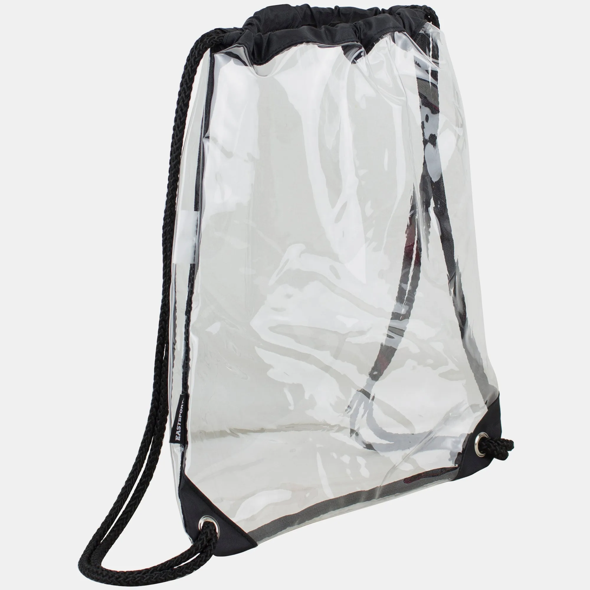 Clear Sling Sackpack, Black Trim