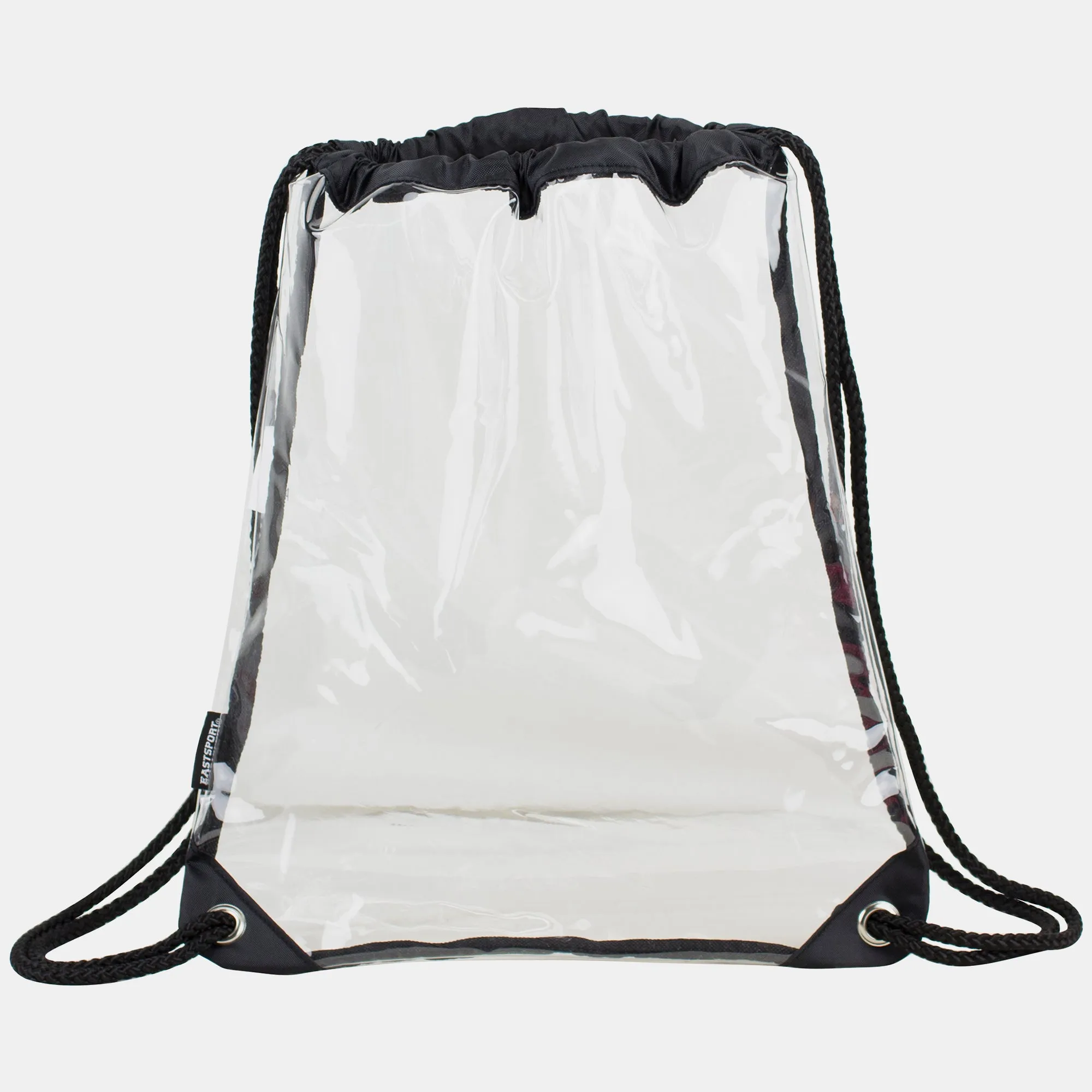 Clear Sling Sackpack, Black Trim