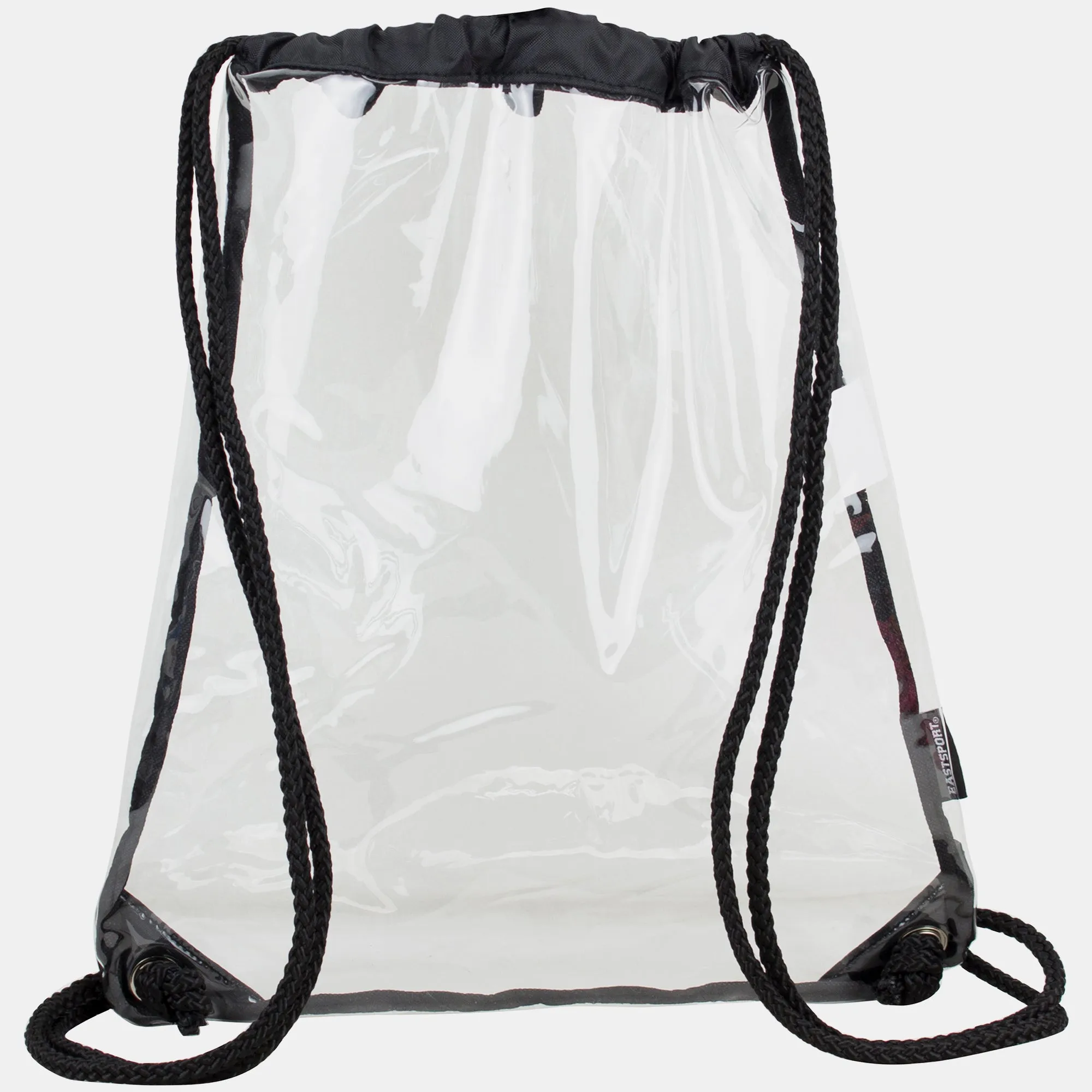 Clear Sling Sackpack, Black Trim