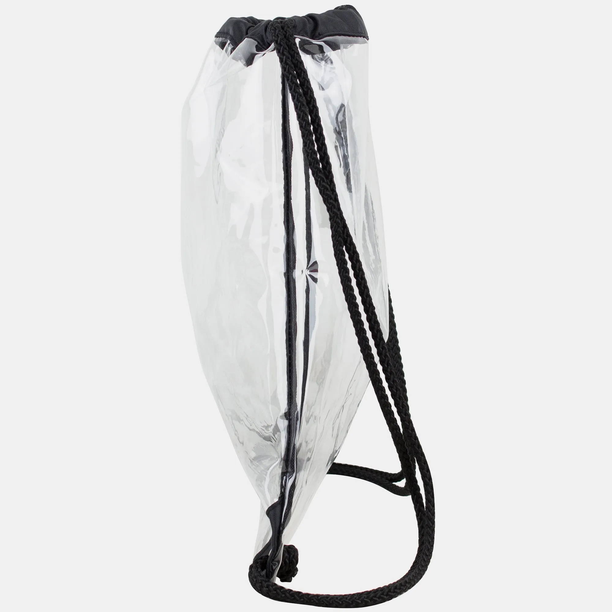 Clear Sling Sackpack, Black Trim