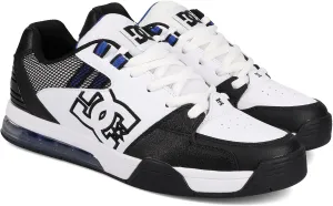 DC Men's Versatile Skate Shoe, White/Black/Blue, 11