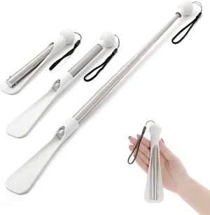 Fanwer Shoe Horn 36.2“Shoe Horn Long Handle Foldable Shoe Horn Travel for Seniors Pregnant Back Pain