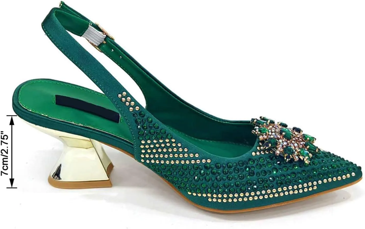 Fashion High Heels Sandals with Bags, Italian Shoes and Bag Set with Rhinestone, Shoe and Bag Matching Banquet Wedding Banquet Dinner Party Formal Occasion