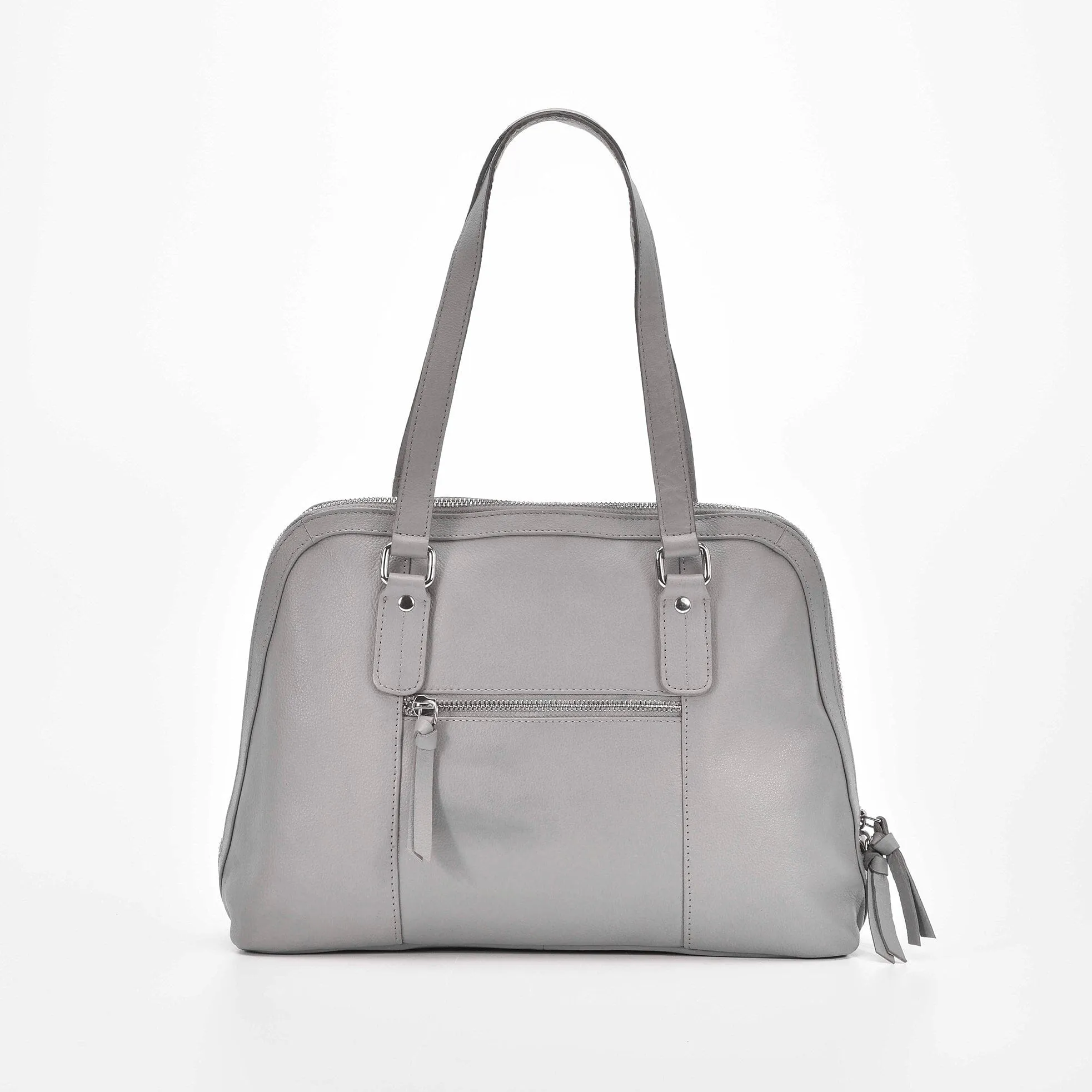 GABEE Cremorne RFID Protective Leather Business Bag with Padded Laptop Sleeve Tote Bag
