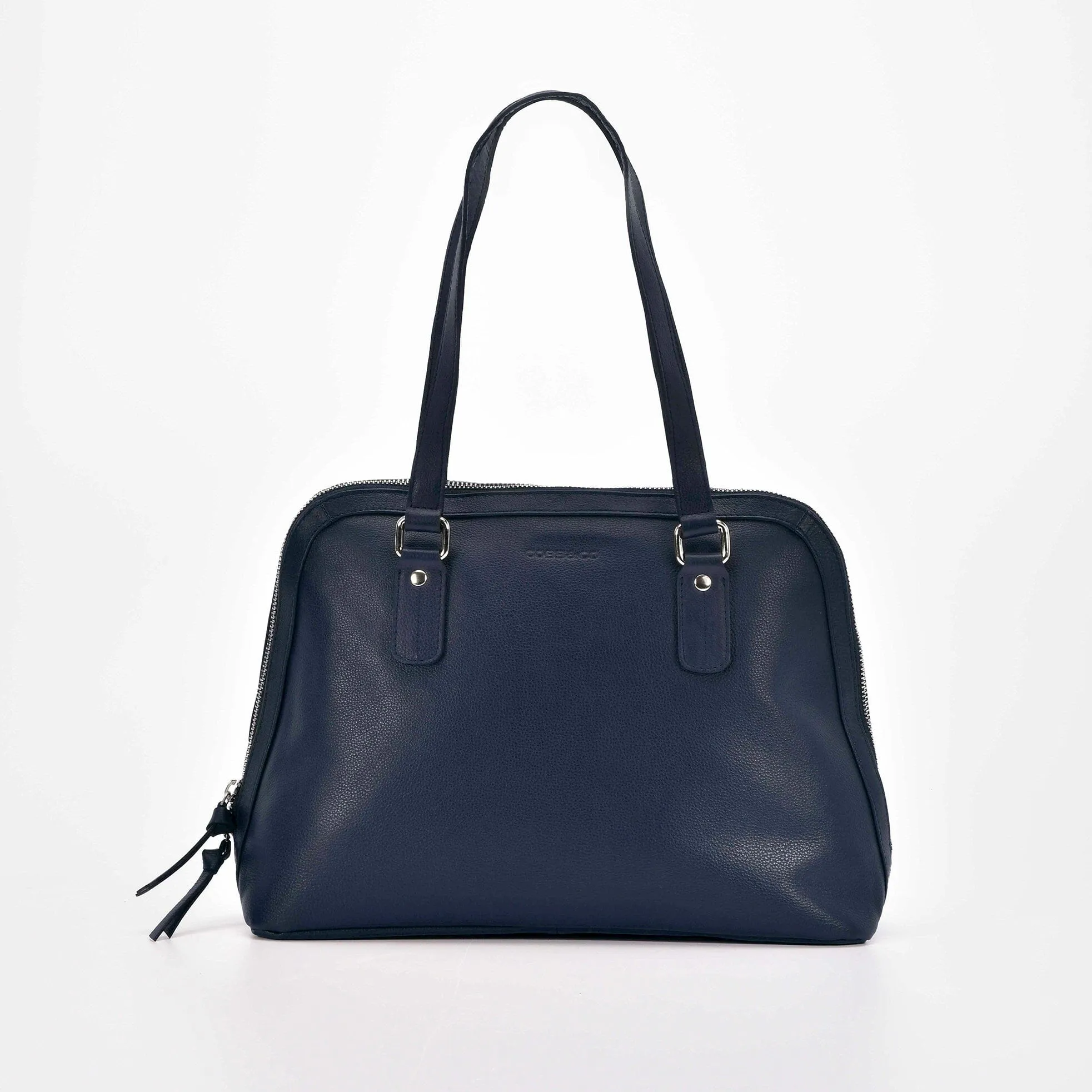 GABEE Cremorne RFID Protective Leather Business Bag with Padded Laptop Sleeve Tote Bag
