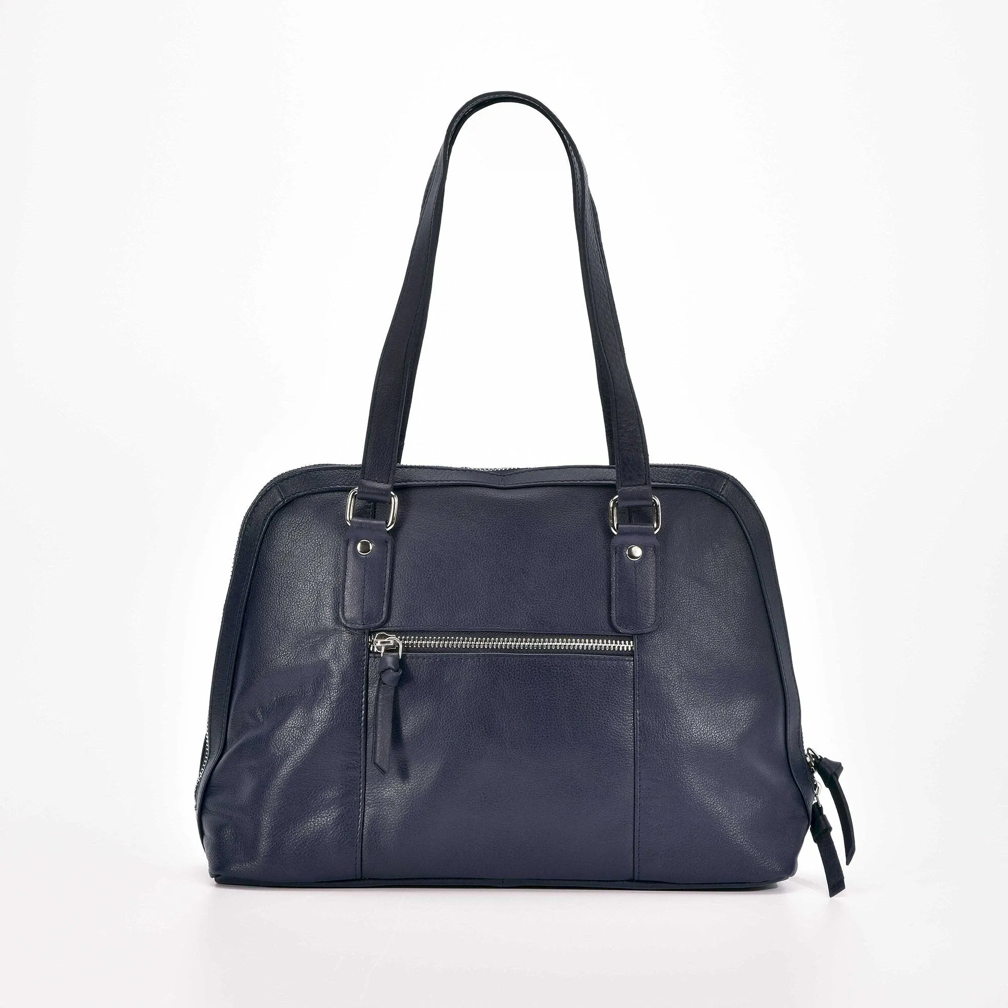 GABEE Cremorne RFID Protective Leather Business Bag with Padded Laptop Sleeve Tote Bag