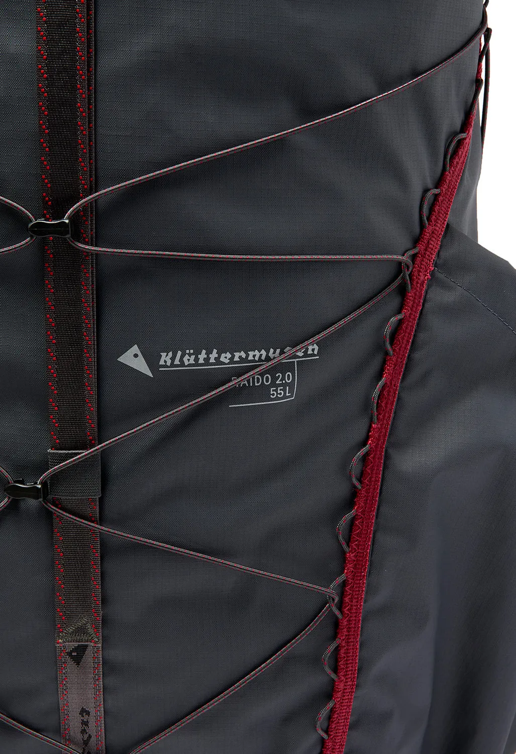 Klattermusen Raido 2.0 Backpack 55L - Raven