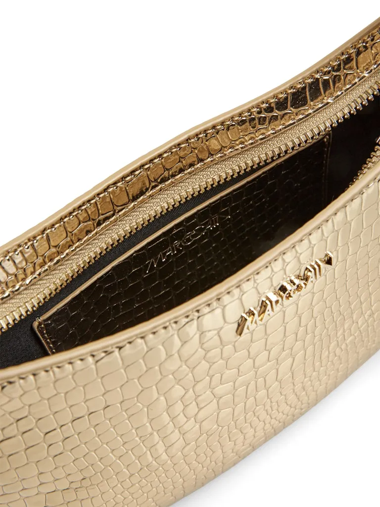 Light Gold Croc Finish Bag