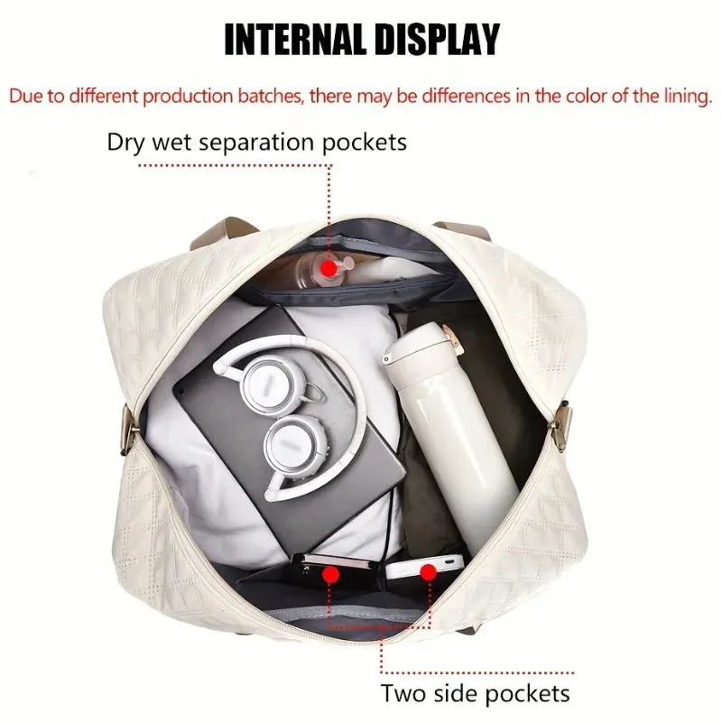 Lightweight Luggage Bag, Shoulder Weekender Overnight Bag