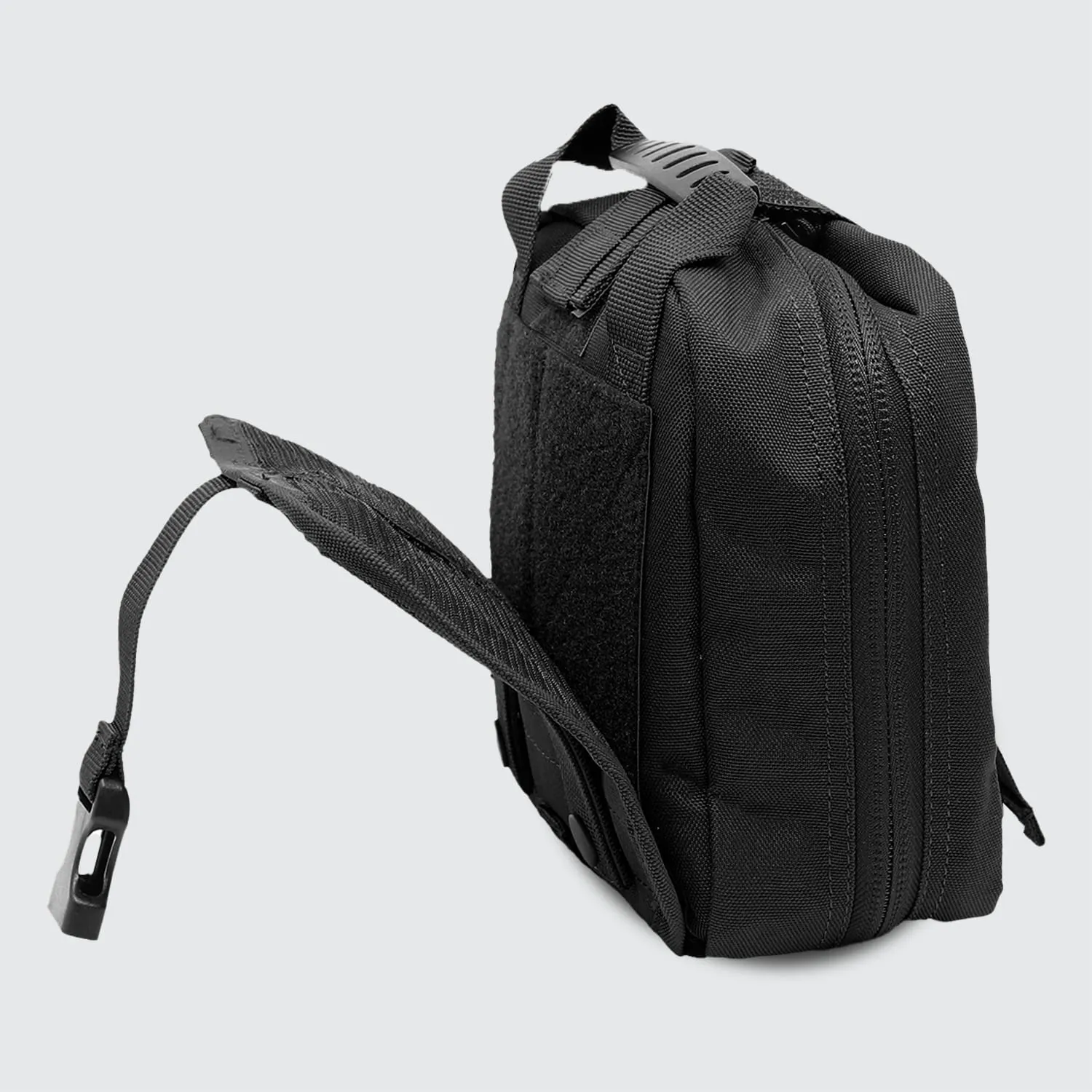 MediTac Small Owl Type Tactical Trauma Bag Feat. Rip-Away Velcro Fastener Bag Backpack, MOLLE Bag Rucksack Pack