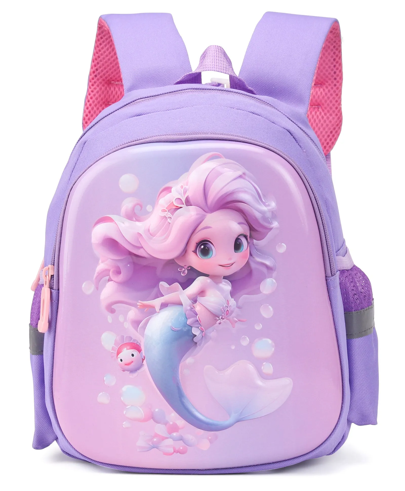 Mermaid 3D Hard Case Backpack - Purple