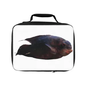 Red and Black Fish Lunch Bag