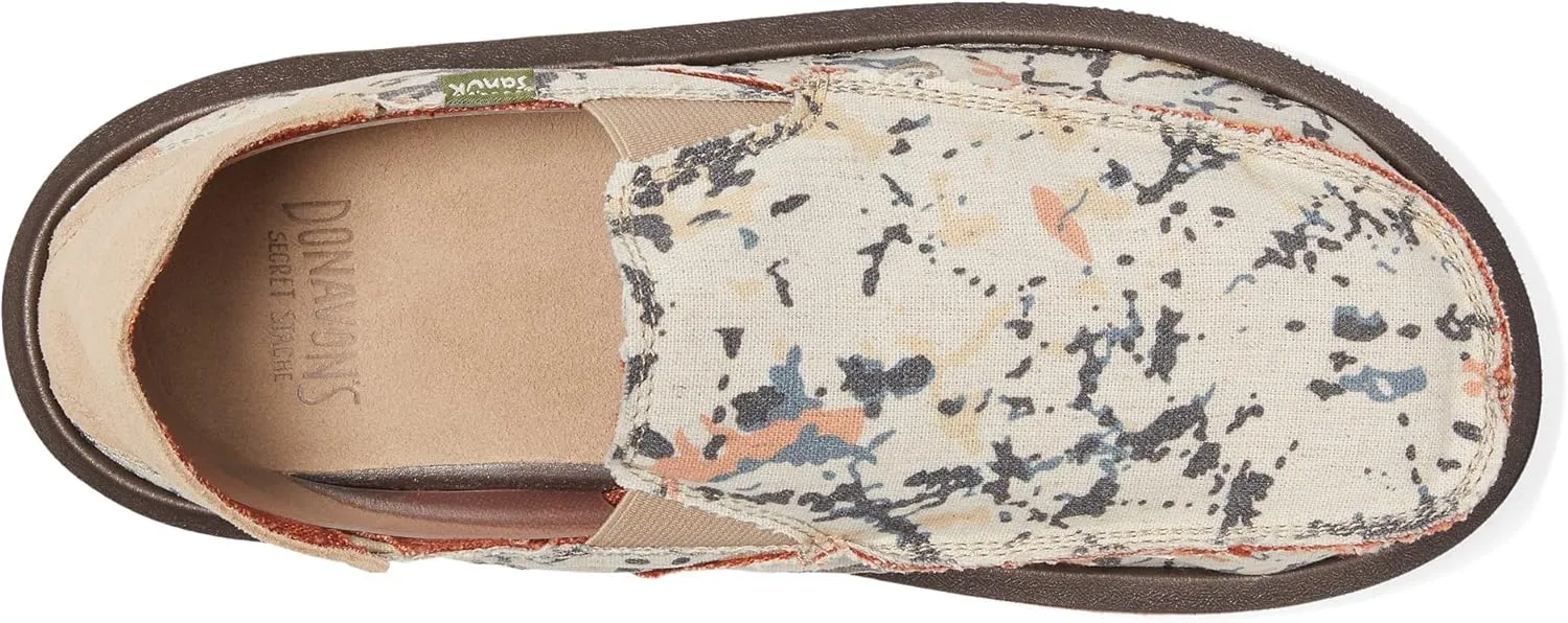 Sanuk Men's Sidewalk Surfer St Donavon's Secret Stache
