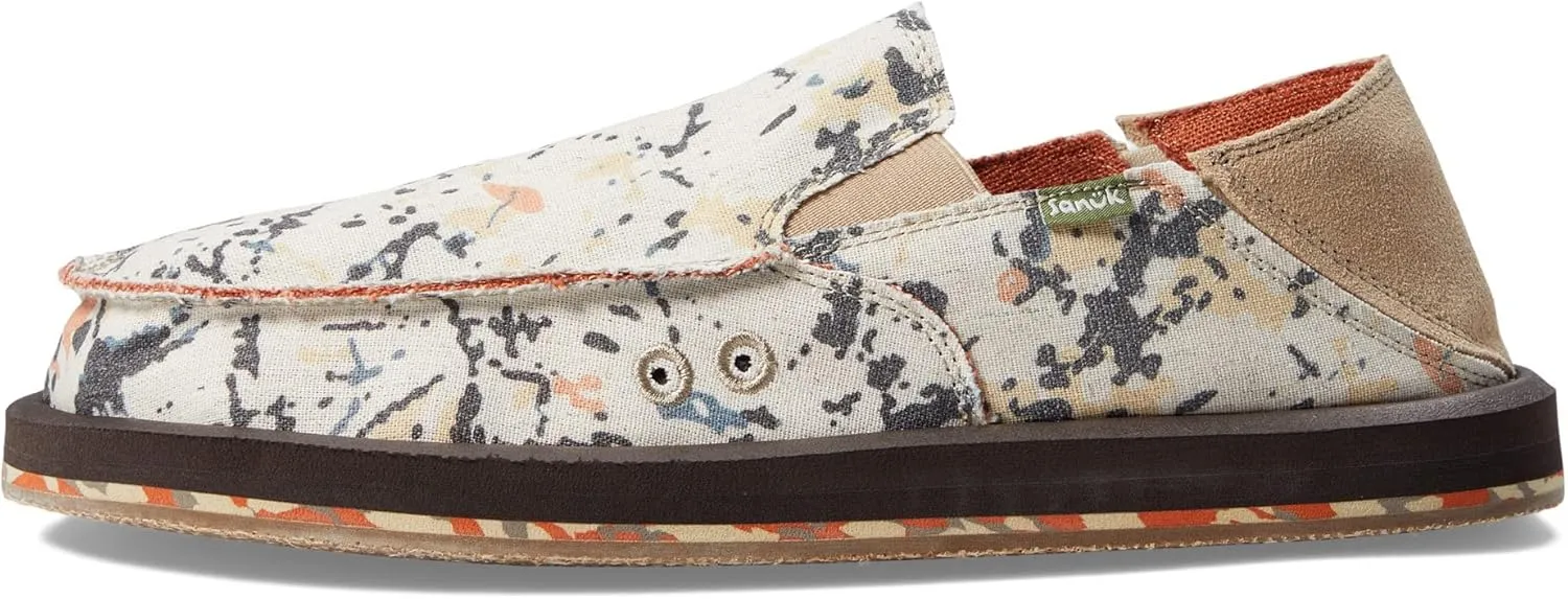 Sanuk Men's Sidewalk Surfer St Donavon's Secret Stache