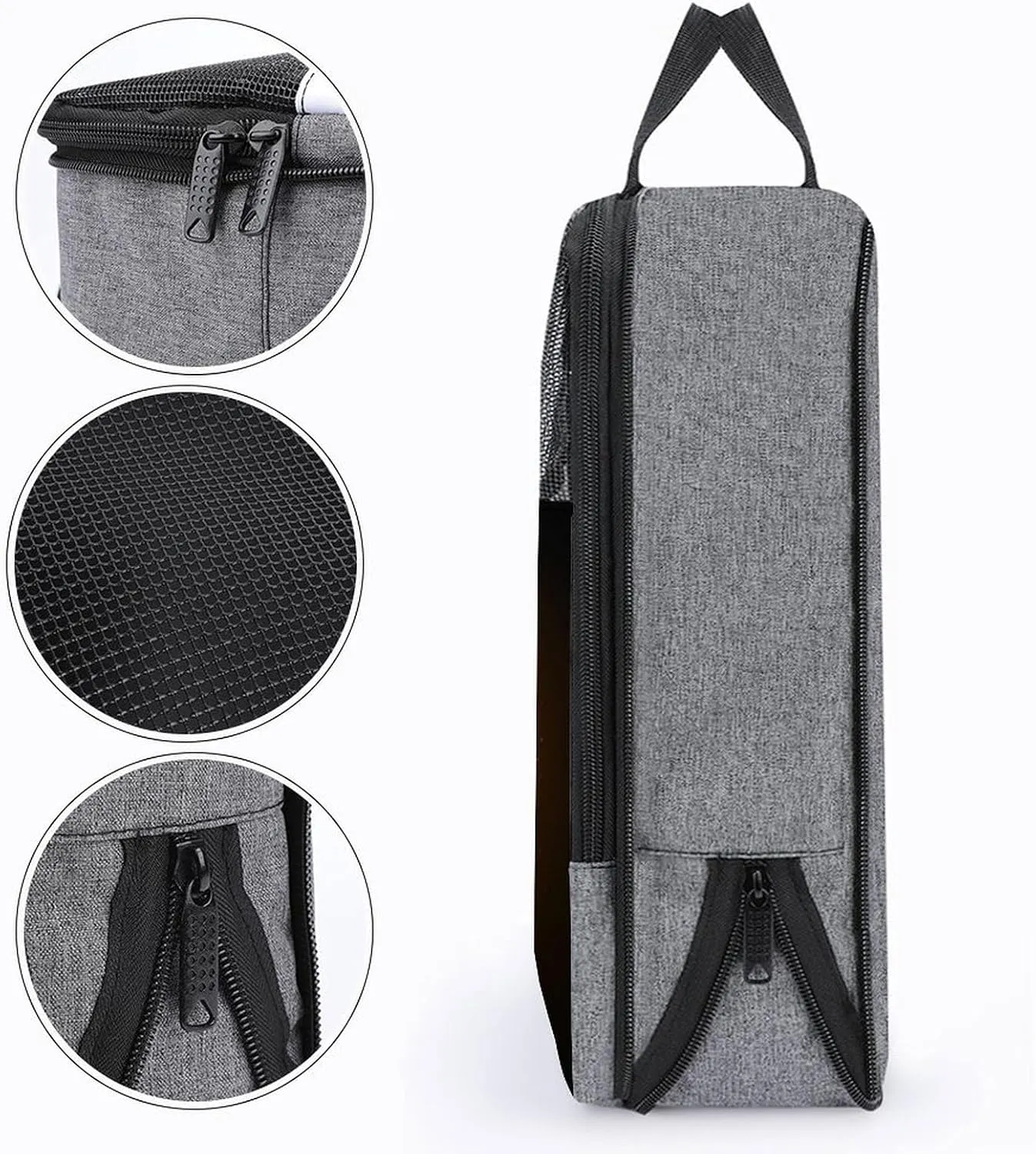 Shoe Bags for Travel Women Men,Football Soccer Print Foldable Shoe Travel Bag with Zipper,Travel Shoe Bags for Storage Packing in Suitcase,Portable Travel Essentials