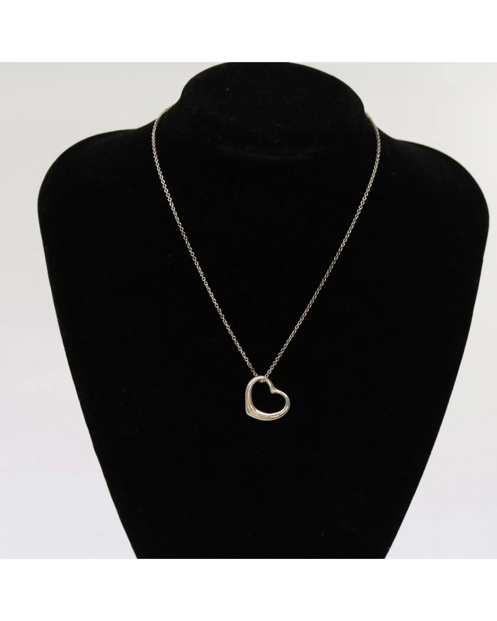 Silver Heart Necklace Tiffany&Co
