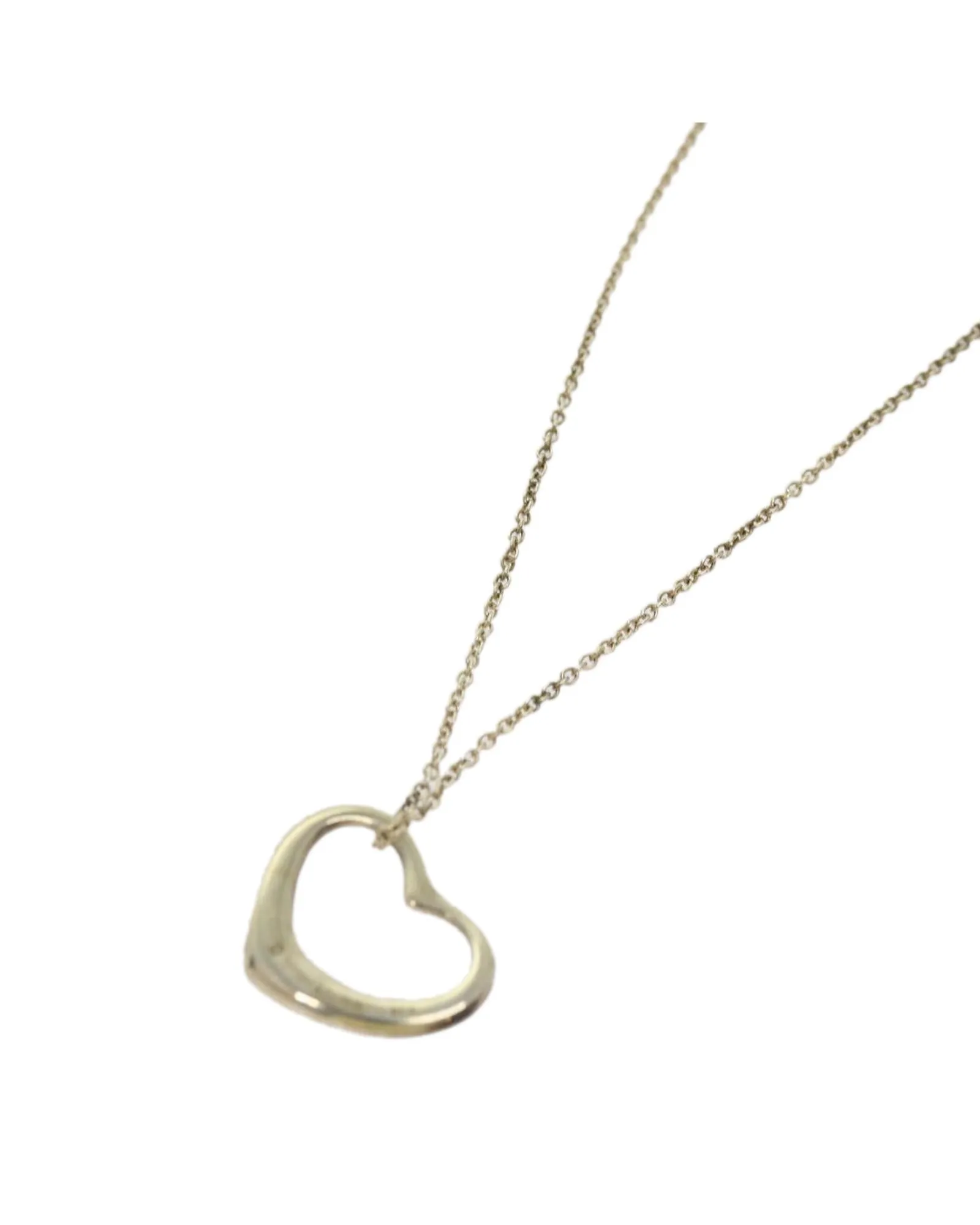 Silver Heart Necklace Tiffany&Co