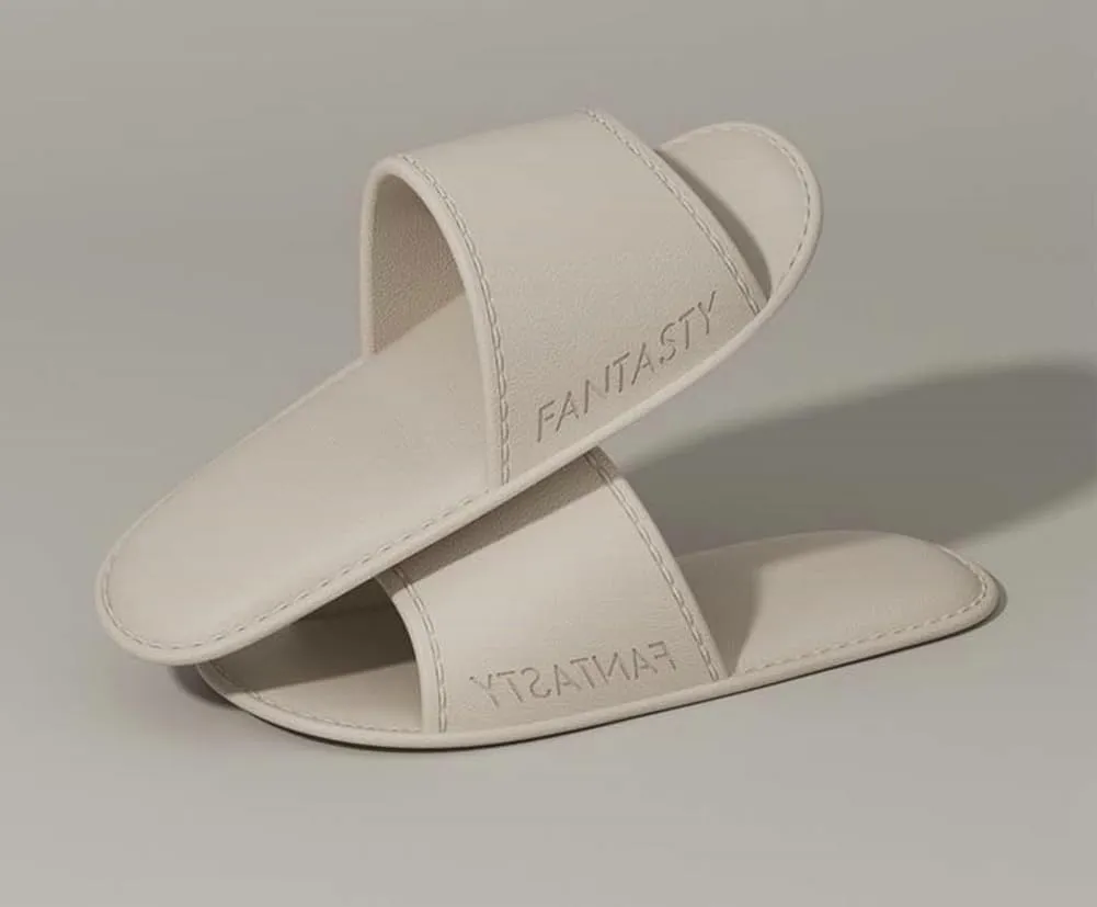 Travel Slippers for Women and Men Foldable Portable Slides Sandals Soft Lightweight Non-Slip Hotel Spa Slippers Bathroom Shower Shoes