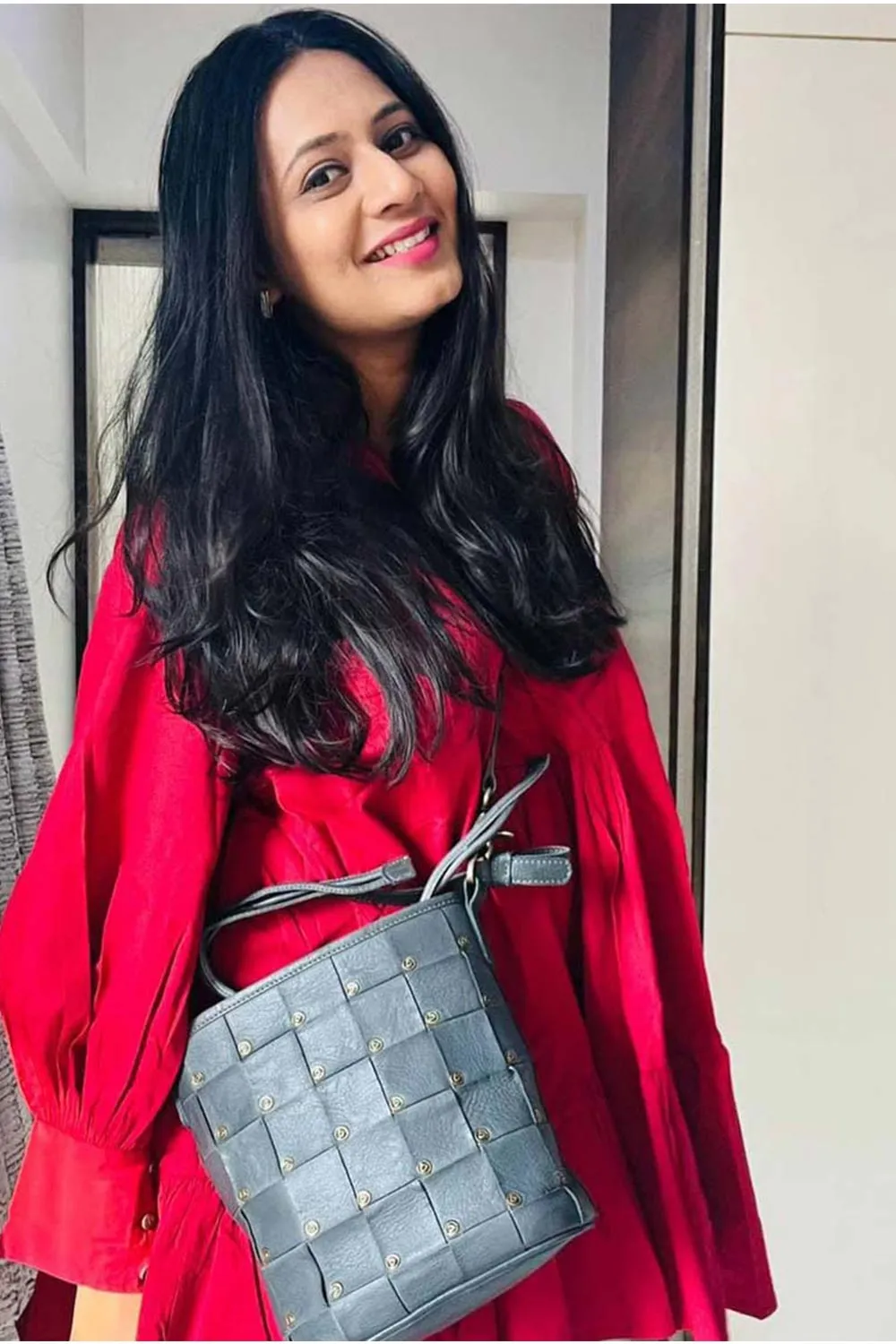 Versailles Woven Bucket Bag