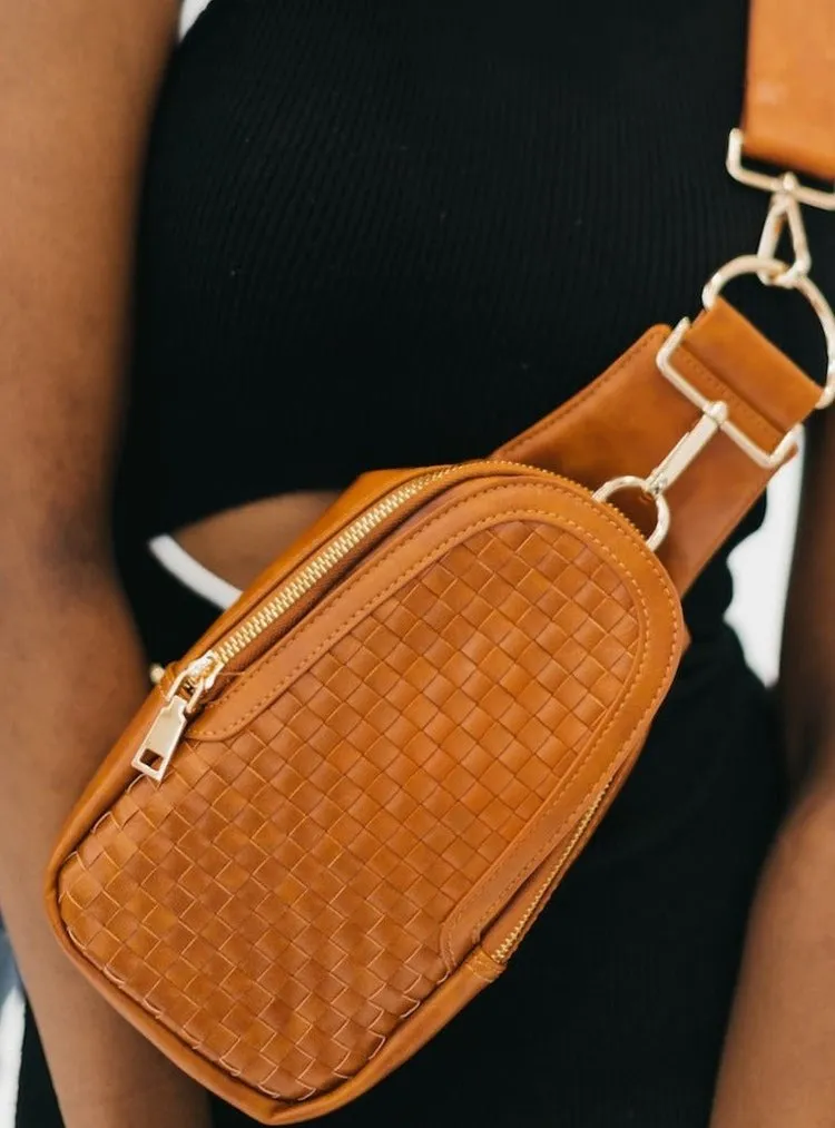 Waverly Woven Sling Bag