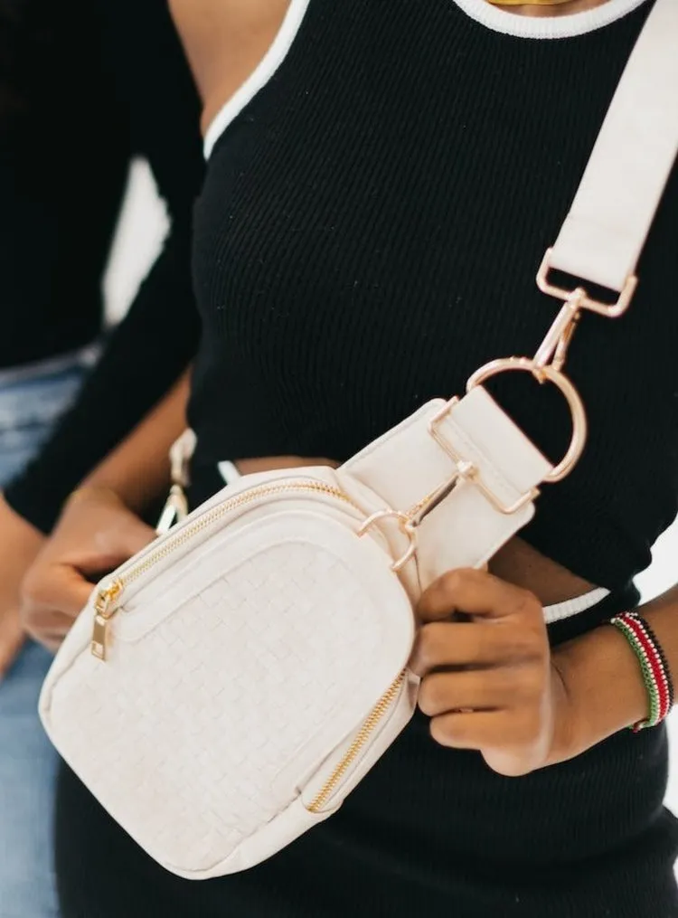 Waverly Woven Sling Bag