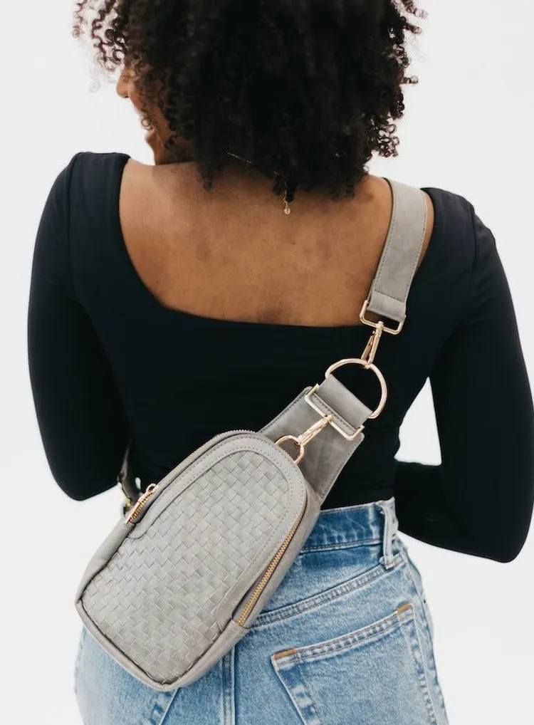 Waverly Woven Sling Bag