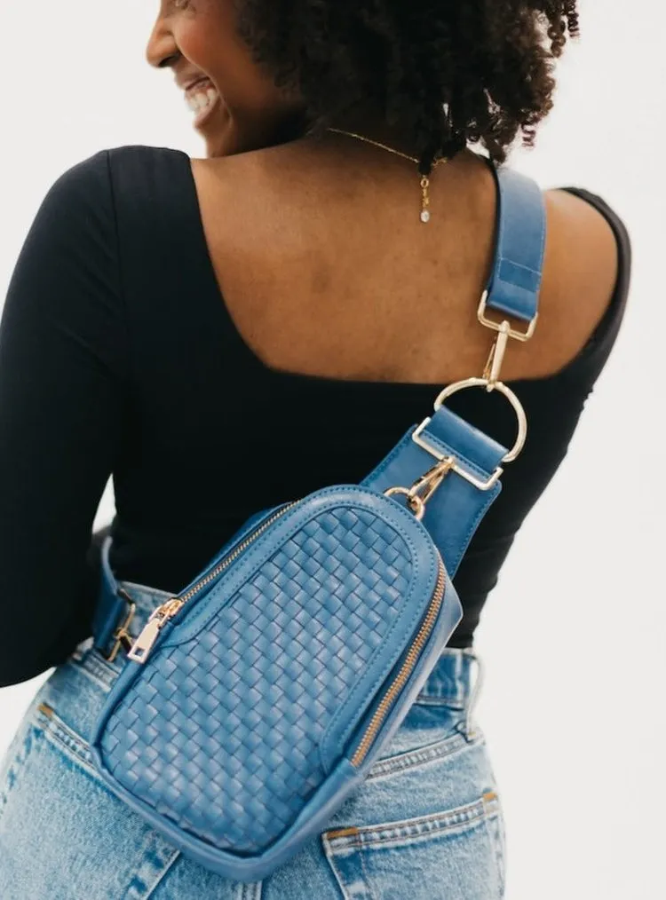 Waverly Woven Sling Bag