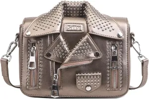 Women Satchel Chain Strap Shoulder Bag Leather Crossbody Handbags Ladies Evening Clutch Purse Unique Cute Jacket Bag