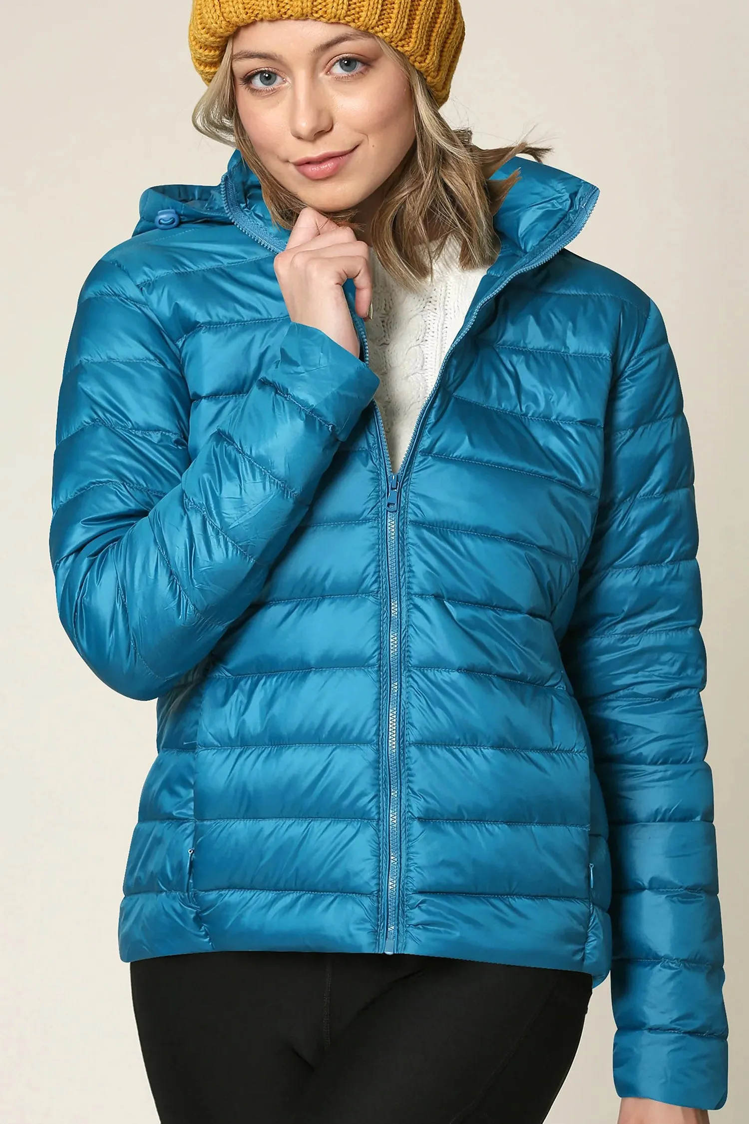 Women's Essential Ultra Light Weight Packable Down Jacket