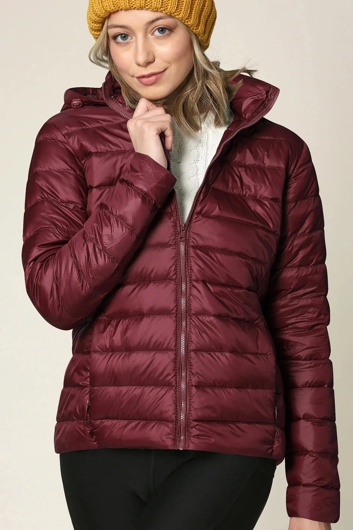 Women's Essential Ultra Light Weight Packable Down Jacket