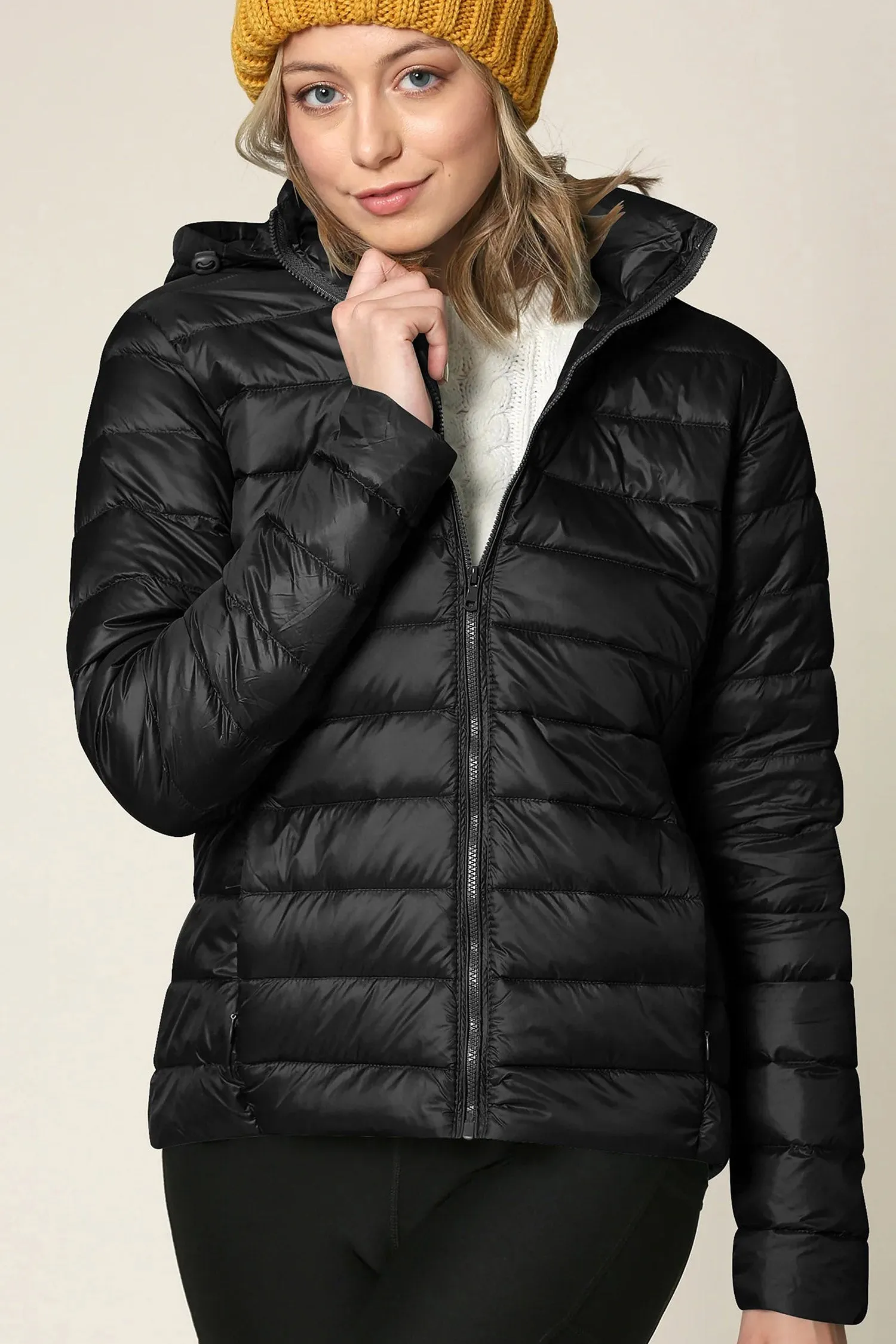 Women's Essential Ultra Light Weight Packable Down Jacket