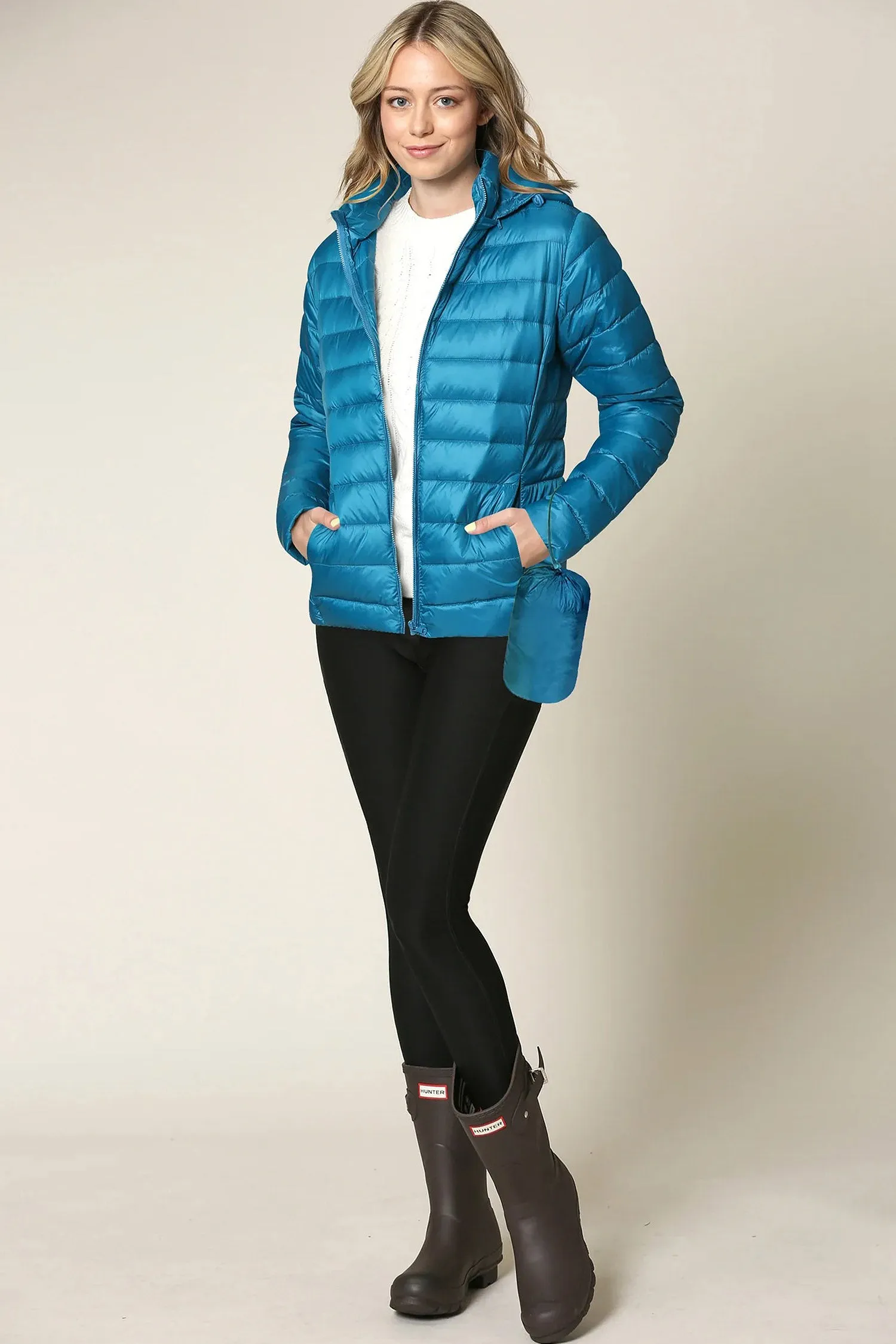 Women's Essential Ultra Light Weight Packable Down Jacket