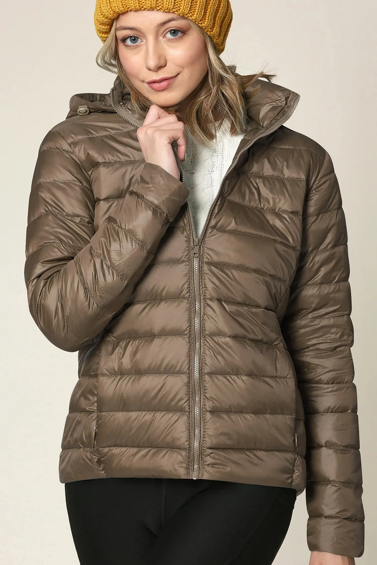 Women's Essential Ultra Light Weight Packable Down Jacket