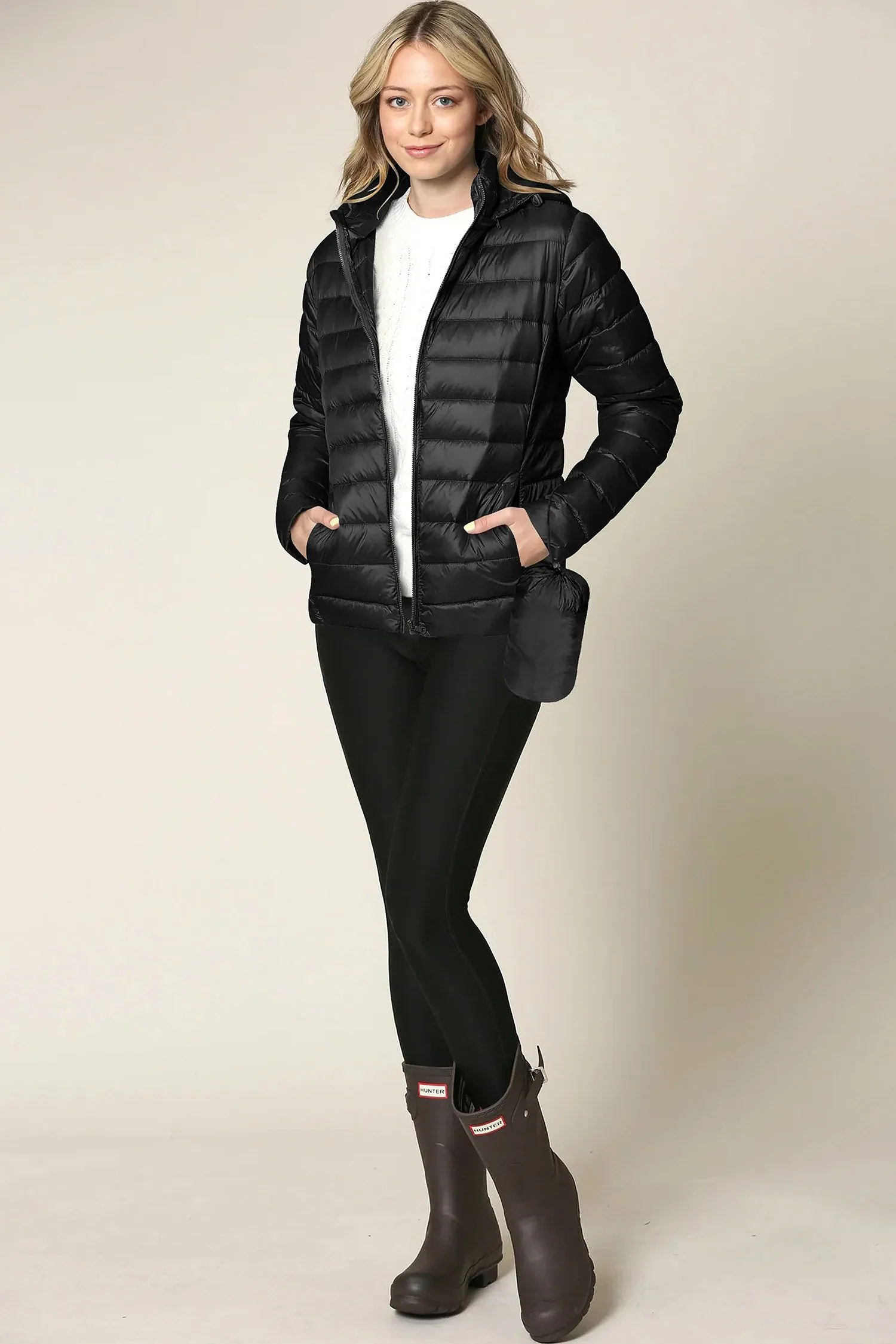 Women's Essential Ultra Light Weight Packable Down Jacket