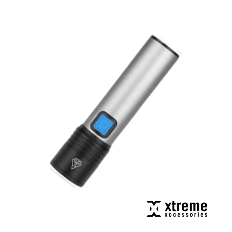 Xtreme Mini EDC Zoomable Ultra Powerful USB Rechargeable LED Torch