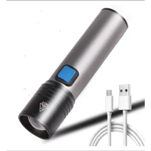 Xtreme Mini EDC Zoomable Ultra Powerful USB Rechargeable LED Torch