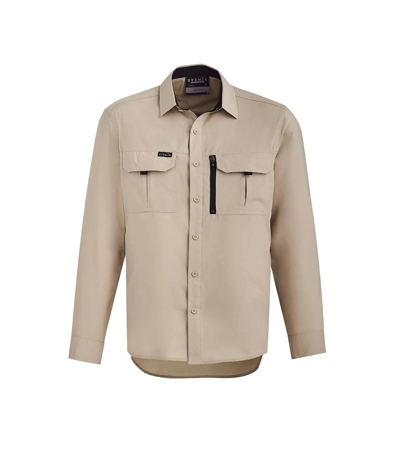 ZW460 Syzmik Mens Super Light Outdoor Long sleeved Shirt